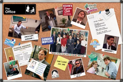 Productafbeelding van MB 221 - Poster met herinneringen uit "The Office", formaat 61x91,5 cm