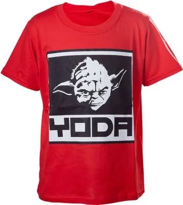 Produktbild von Star Wars T-Shirt -98/104- Yoda, rot