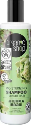 Productafbeelding van Organic Shop Shampoo met artisjok, hydraterend, voor droog haar, 280 ml