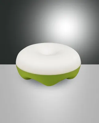 Produktbild von Fabas Luce LED Akku Tischleuchte Bluma Ø170mm 3.9W Warmweiß Grün dimmbar Akku