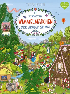 Immagine prodotto di Die schönsten Wimmelmärchen der Brüder Grimm (Wunderbare Wimmelwelt)