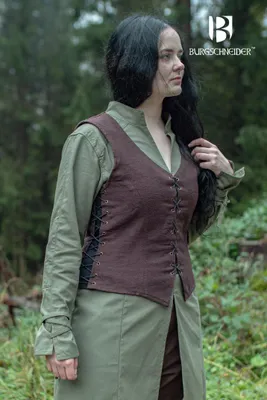 Produktbild von Mittelalter Weste Marian Braun S