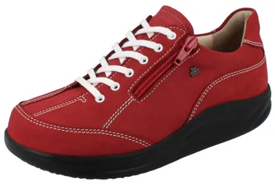 Imagen del producto de Zapatillas deportivas para mujer en rojo, ideales para el tiempo libre