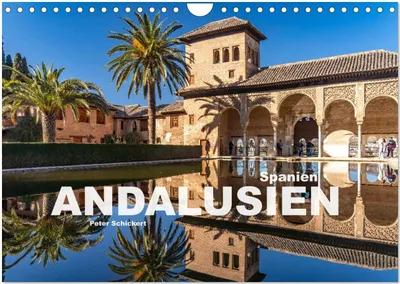 Produktbild von Spanien - Andalusien (Wandkalender 2025 DIN A4 quer), CALVENDO Monatskalender