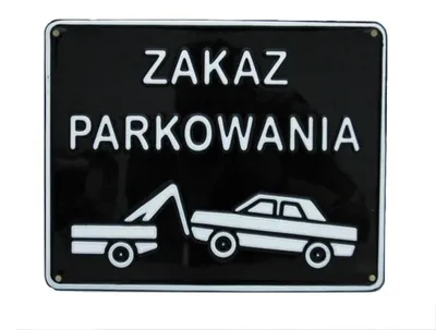 Image de Panneau 23*29 cm : Interdiction de stationner - Type B2