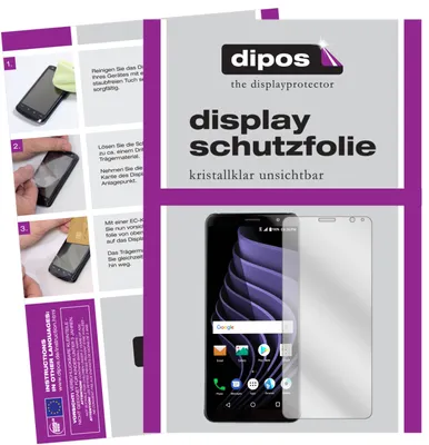 Produktbild von 2x Schutzfolie für ZTE Blade Max View klar Displayschutzfolie Display Schutz
