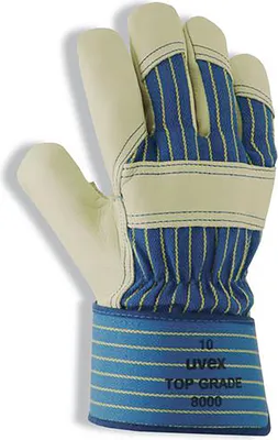 Produktbild von uvex Schutzhandschuh top grade 8000 gelb, blau Gr. 11