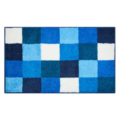 Produktbild von Badteppich Grund Bona 70 x 120 cm blau