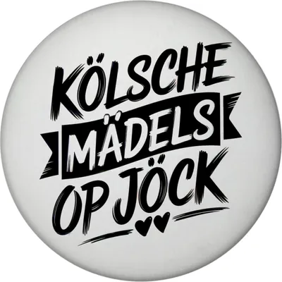 Produktbild von KÖLSCHE MÄDELS OP JÖCK Magnet mit Herzen