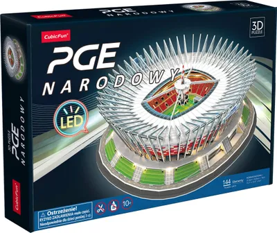 Immagine prodotto di Puzzle 3D Stadion Narodowy PGE 144 elementy