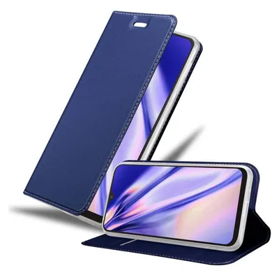 Produktbild von Cadorabo Handyhülle für Samsung Galaxy A10 / M10 Schutz Hülle in Blau Cover Etui Book Case Booklet