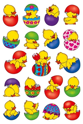 Produktbild von HERMA 3686, Papier, Mehrfarbig, Universal, Permanent, Junge/Mädchen, Ostern