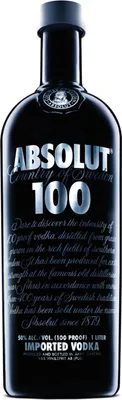 Produktbild von 1 l Flasche Absolut Edel Vodka 100 Proof | 50 % vol | 1,0 l