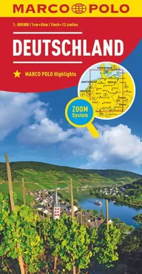 Produktbild von MARCO POLO Länderkarte Deutschland 1:800 000