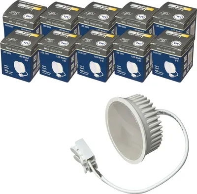 Immagine prodotto di Modulo LED per faretti da incasso Flat 5W produce 40W 400 lumen 120° di apertura del fascio 3000K-4000K Set dimmerabile19020