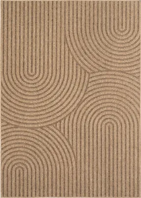 Immagine prodotto di Timber Uno tappeto esterno tessuto piatto runner 80x250cm beige