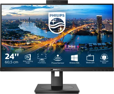 Produktbild von Philips 60,5cm (23,8") 242B1H 16:09 DVI+HDMI+DP+USB IPS