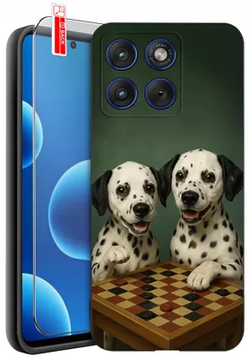 Obrázek produktu pro Pouzdro pro Motorola Edge 70 | Designy | Matné silikonové pouzdro + sklo 9H