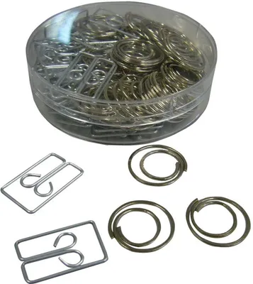 Produktbild von Paperclips Briefklammern VE=100 Stück.