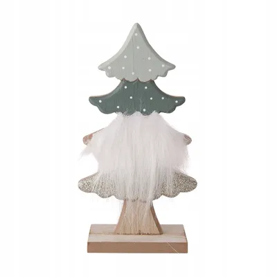 Productafbeelding van Kerstfiguur van hout, kerstboom, 18,5 cm