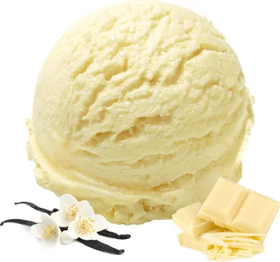 Immagine prodotto di Gelato al cioccolato bianco e vaniglia in polvere 1 kg