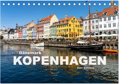 Produktbild von Dänemark - Kopenhagen (Tischkalender 2025 DIN A5 quer), CALVENDO Monatskalender