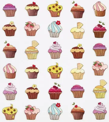 Produktbild von Design Sticker Muffin