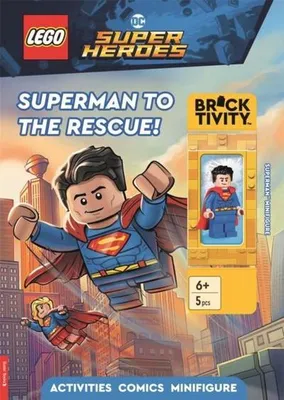 Immagine prodotto di LEGO® DC Super Heroes: Superman to the Rescue Activity Book (with Superman(TM) minifigure)