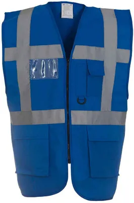 Obrázok produktu pre Yoko - "Executive" vesta pre mužov/dámy uni PC5507 (L) (kráľovská modrá)