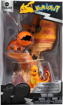 Produktbild von Famanu Spielset Mini-Welt Ruinen - Trapinch & Charmander Figuren mit zwei Ebenen