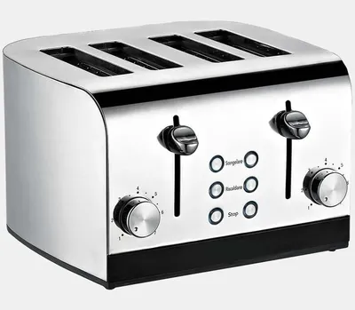 Immagine prodotto di Tostapane RGV 110346 Toast Express 4 Fette Acciaio Inossidabile 1600 W