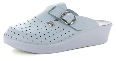 Obrázok produktu pre Dámske kožené papuče, pohodlné domáce topánky