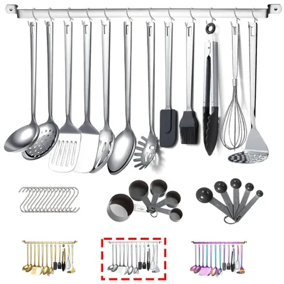Produktbild von Edelstahl-Kochgeschirr-Set, 37-teilig
