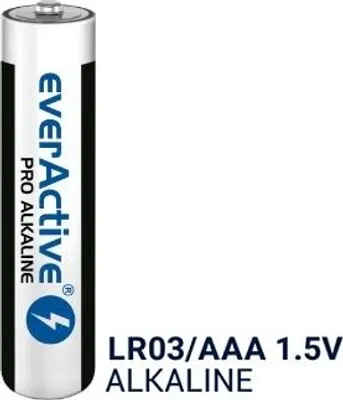 Zdjęcie produktu dla Bateria alkaliczna, EverActive, AAA (R3) 1 sztuka