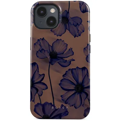 A phone case with a floral pattern.