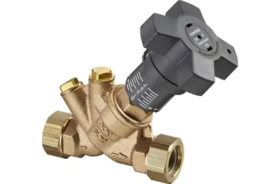Image de Oventrop Strangregulierventil Hydrocontrol VTR PN 16, Rotguss, classic-Messtechnik DN 20, 1" AG