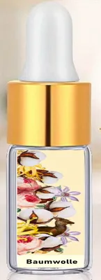 Produktbild von GKA Parfümöl Baumwolle Blume aus Frankreich Parfüm Kosmetik Rose, Ylang-Ylang, Baumwollblume, Jasmin,  Moschus, Tonkabohne Probierfläschchen