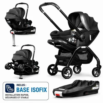 Immagine prodotto di Passeggino trio 3 in 1 con navicella e seggiolino auto