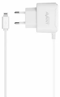 Produktbild von Avant Connect Av1086 Lightning-wandladegerät Durchsichtig  Durchsichtig One Size