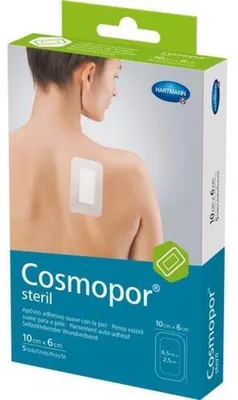 Immagine prodotto di Hartmann Cosmopor® medicazione sterile per ferite - 5 pezzi - 10 x 6 cm | confezione (5 pezzi)