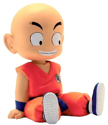 Obrázok produktu pre Bank monetowy Krillin 14 cm - Dragon Ball Z, PVC, wysoka jakość