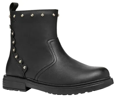 Productafbeelding van Geox zwarte enkellaarsjes voor meisjes, model Eclair Girl, maat 34