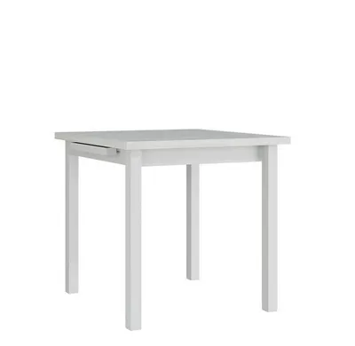Image de Table de cuisine extensible 80x80 cm ARGYLE 7 – blanc