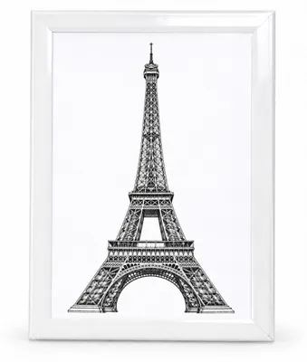 Produktbild von Bilderrahmen Fotorahmen aus Kunststoff Bilder Foto Posterrahmen Collage AC-6 - Farbe: Weiß | Format: 13x18