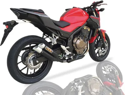 Produktbild von IXIL Hyperlow black XL Endschalldämpfer für HONDA CBR 500 R/CB 500 F,16-18 (Euro4) für CB 500 FA
