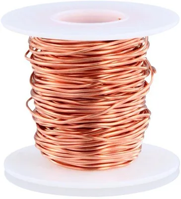 Produktbild von Kunststoffdraad für Gärtnern und Gemüseanbau 20 Meter - 16 Gauge - 99,9% reines Kupferdraad