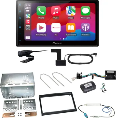 Produktbild von Pioneer SPH-DA77DAB Android Auto Einbauset für Peugeot 207 307 Partner Expert