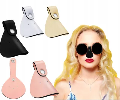 Produktbild von Nasenschutz für Sonnenbrillen, UV-Schutz, 4 Stück