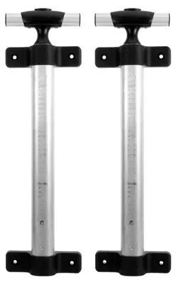 Produktbild von 2 Stück Teleskopgriff für Koffer aus Aluminium, ausziehbar, Gepäckzugstange für Reisegepäck