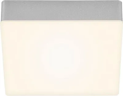 Obrázok produktu pre Briloner FLAME štvorcové stropné LED svietidlo 15,7 cm 11 W strieborná teplá biela